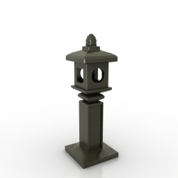 3D Lamppost preview