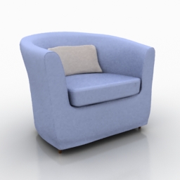 3D Armchair preview