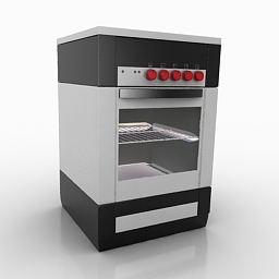 gas-stove 3D Model Preview #75bf2256