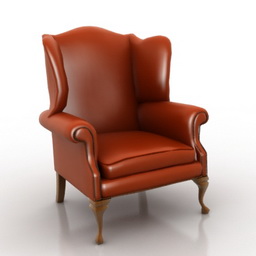 3D Armchair preview