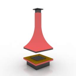3D Fireplace preview
