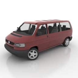 vw caravelle 3D Model Preview #c7307e72