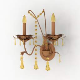 3D Sconce preview