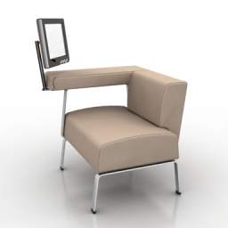 3D Armchair preview