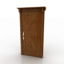 door 1 3D Model Preview #43844b6d