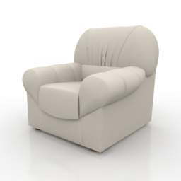 3D Armchair preview