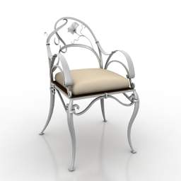 3D Armchair preview