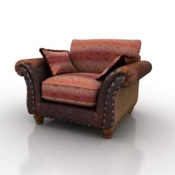 3D Armchair preview