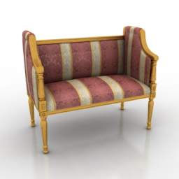 3D Sofa preview
