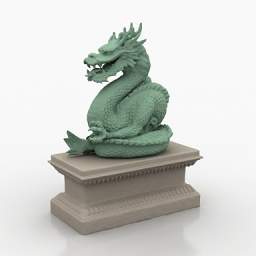 3D Dragon preview