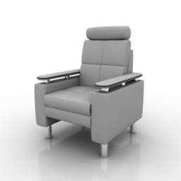 3D Armchair preview