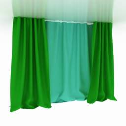 curtain 3D Model Preview #bbed7d62