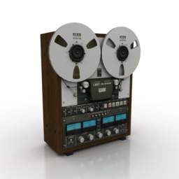 akai tape 3D Model Preview #436ce7f7