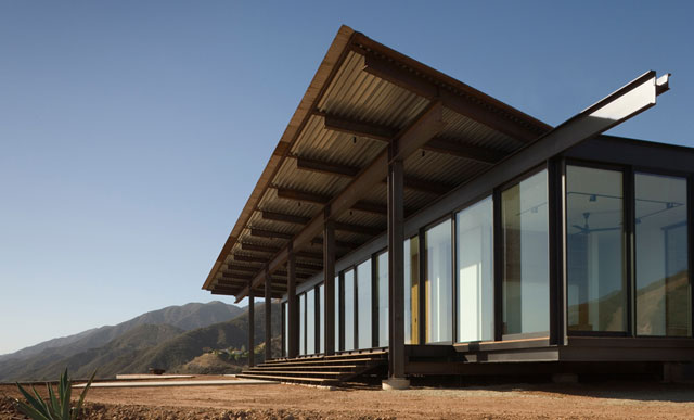 The house that fights fires