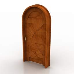 door 3D Model Preview #f86b06b5