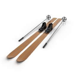 ski 3D Model Preview #e7b00cf0