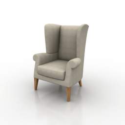3D Armchair preview