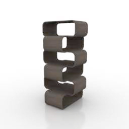 shelf 3D Model Preview #b2946926