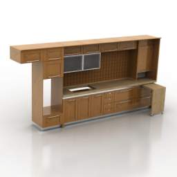 3D Kitchen preview