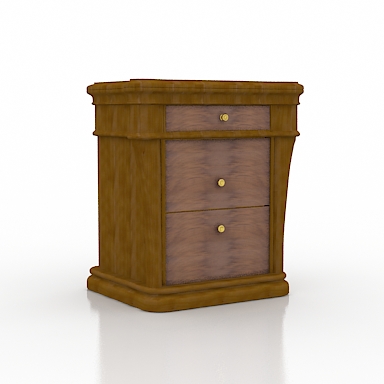 bedside table 3D Model Preview #e384615e