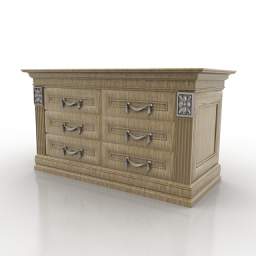 commode 3D Model Preview #f6fb1d7f