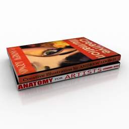 books - 3D Model Preview #9a523601