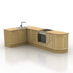 3D Kitchen preview