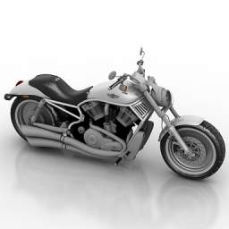 motorcycle 3D Model Preview #c8700508