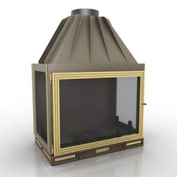 fireplace 3D Model Preview #245f8758