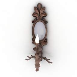 3D Sconce preview