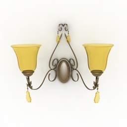 3D Sconce preview