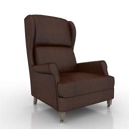 3D Armchair preview