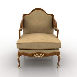 armchair 3D Model Preview #e8672415