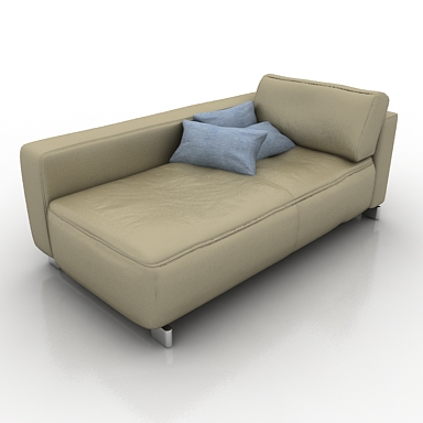 sofa segment 3D Model Preview #4d663950