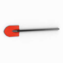 3D Shovel preview