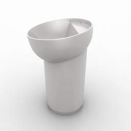 3D Washbasin preview