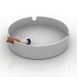 3D Ash-tray preview