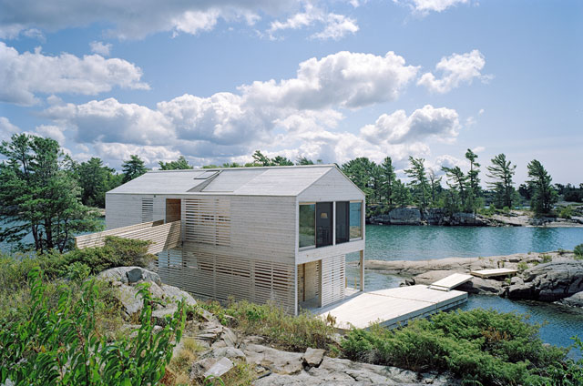 Floating House, Ontario, Canada
