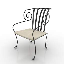 3D Armchair preview