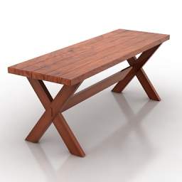 3D Bench preview