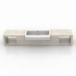3D Washbasin preview
