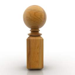baluster 3D Model Preview #cc08f51b
