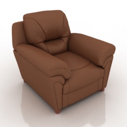3D Armchair preview