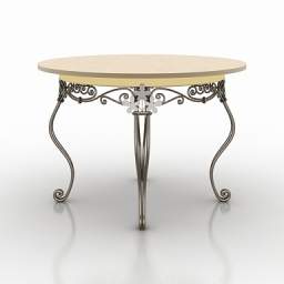 3D Table preview