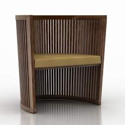 3D Armchair preview