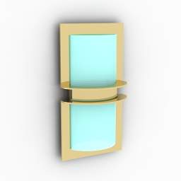 3D Sconce preview