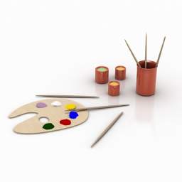 3D Palette preview