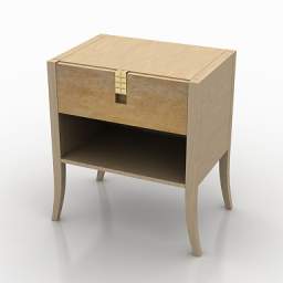 3D Bedside table preview