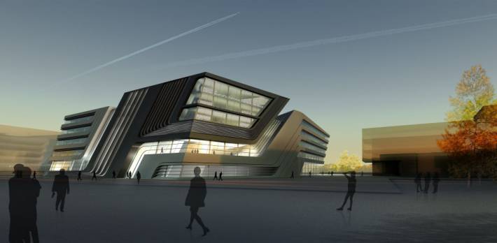 Library and Learning Centre, Vienna, Austria
