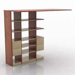 3D Shelves preview